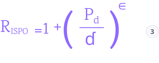 Screenshot of a comment on a GitHub issue showing an image, added in the Markdown, of the formula.