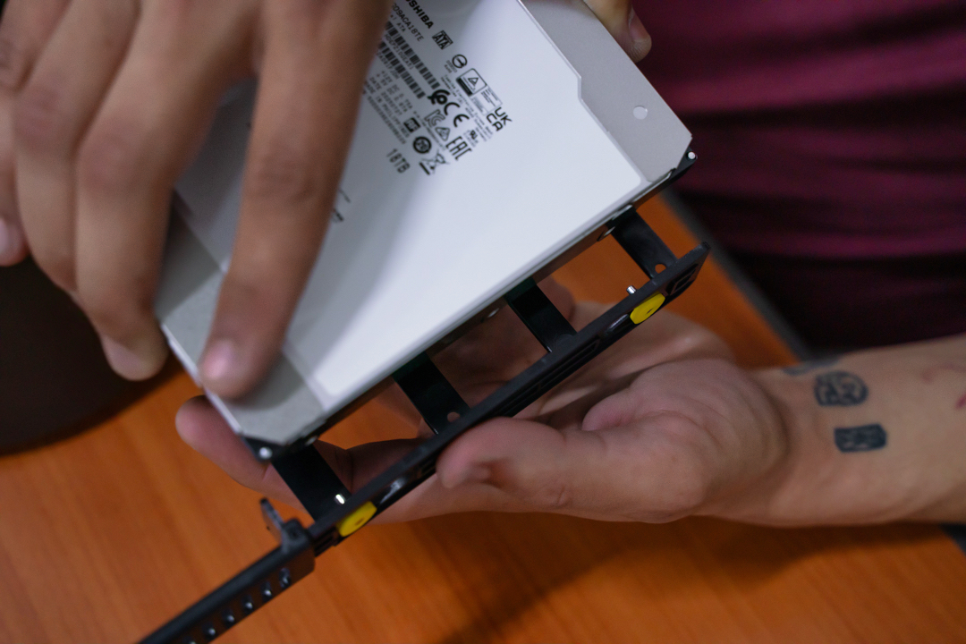 Change Storage Drives