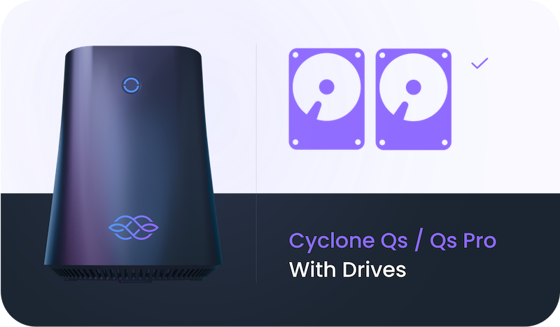 Cyclone Qs With Drives